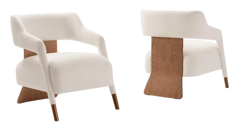 Poltrona de couro sofisticada 1