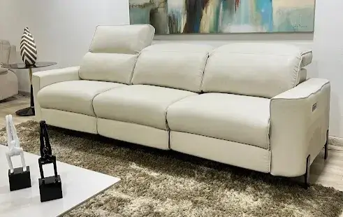 Sofá de couro premium 6